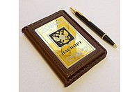 Набор Обложка для паспорта и ручка Parker  : фото 2