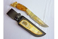 Нож Боров дамаск