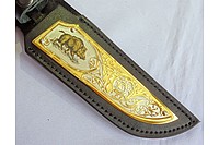 Нож Боров дамаск  : фото 3