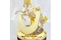 Подкова с конем на Агате