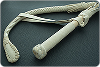 Нагайка Донская с навершием белая  : фото 2