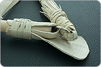 Нагайка Донская с навершием белая  : фото 4