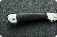 Нож Малек-2 наборная кожа, 95х18, алюминий : фото 5