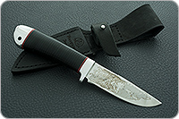 Нож Малек-2 наборная кожа, 95х18, алюминий : фото 10