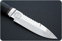 Нож Спас-1 наборная кожа, 95х18, алюминий : фото 2