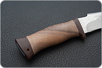 Нож Русский-3 орех, 95х18, текстолит : фото 3