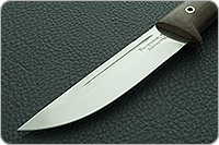 Нож Риф 115 ЦМ накладки текстолит, 95х18, цельнометаллический : фото 3