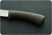 Нож Риф 115 ЦМ накладки текстолит, 95х18, цельнометаллический : фото 6