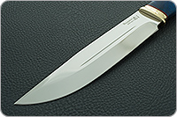 Нож Таежный-2 стабилизированный кап, 95х18, латунь : фото 3