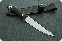 Нож Амиго накладки граб, 95х18, цельнометаллический : фото 5