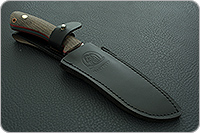 Нож Артыбаш (насечки) накладки орех, 95х18, цельнометаллический : фото 7