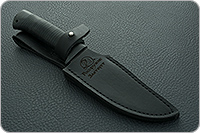 Нож Домбай наборная кожа, 95х18, текстолит : фото 10