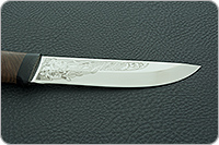 Нож Риф-2 орех, 95х18, текстолит : фото 7