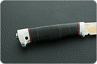 Нож Марал наборная кожа, 95х18, алюминий : фото 5