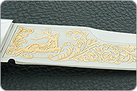 Нож Марал наборная кожа, 95х18, алюминий : фото 8