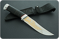 Нож Марал наборная кожа, 95х18, алюминий : фото 10