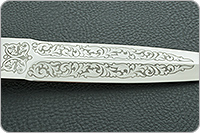 Кинжал охотничий-С орех, 95х18, алюминий : фото 10