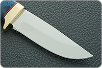 Нож Малек-2 стабилизированный кап, 95х18, латунь : фото 4