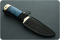 Нож Малек-2 стабилизированный кап, 95х18, латунь : фото 9