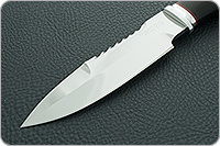 Нож Спас-1 граб - черное дерево, 95х18, алюминий : фото 3