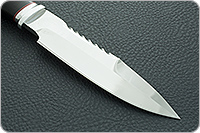 Нож Спас-1 граб - черное дерево, 95х18, алюминий : фото 4