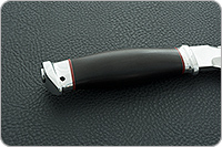 Нож Спас-1 граб - черное дерево, 95х18, алюминий : фото 5