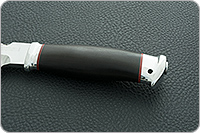 Нож Спас-1 граб - черное дерево, 95х18, алюминий : фото 6