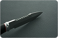 Нож Спас-1 граб - черное дерево, 95х18, алюминий : фото 8