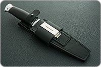 Нож Спас-1 граб - черное дерево, 95х18, алюминий : фото 10