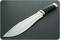 Мачете Малыш наборная кожа, 95х18, латунь : фото 2