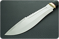 Мачете Малыш наборная кожа, 95х18, латунь : фото 3