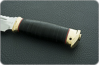 Мачете Малыш наборная кожа, 95х18, латунь : фото 6