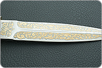 Кинжал охотничий-С орех, эи-107, латунь : фото 8