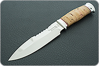 Нож Спас-1 береста, 95х18, алюминий : фото 2