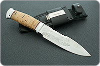 Нож Спас-1 береста, 95х18, алюминий : фото 9