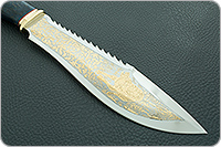 Мачете Малыш стабилизированный кап, 95х18, латунь : фото 4