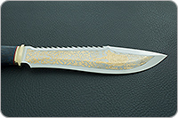 Мачете Малыш стабилизированный кап, 95х18, латунь : фото 7