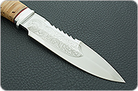 Нож Спас-1 береста, алюминий, без золочения : фото 2