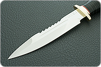 Нож Спас-6 наборная кожа, 95х18, латунь : фото 3