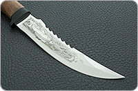 Нож Рыбацкий-1 орех, текстолит, без золочения : фото 2