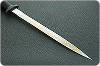 Кортик офицерский наборная кожа, текстолит, золочение клинка : фото 4