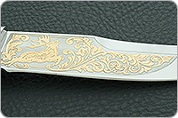 Нож Марал стабилизированный кап, 95х18, алюминий : фото 8