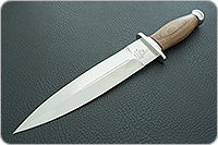 Кинжал охотничий-С орех, 95х18, алюминий : фото 2