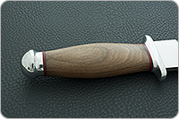 Кинжал охотничий-С орех, 95х18, алюминий : фото 5