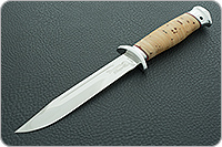 Нож Разведчик береста, 95х18, алюминий : фото 2