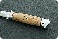 Нож Разведчик береста, 95х18, алюминий : фото 6