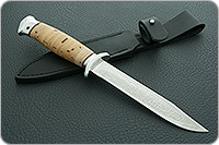 Нож Разведчик береста, 95х18, алюминий : фото 10