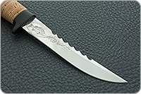 Нож Рыбак береста, 95х18, текстолит : фото 4