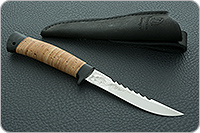 Нож Рыбак береста, 95х18, текстолит : фото 10