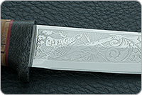 Нож Амиго береста, 95х18, текстолит : фото 7